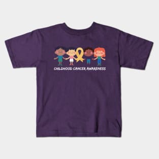 Childhood Cancer Awareness Kids T-Shirt